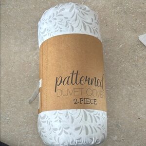 Patterned Duvet Cover 2-Piece Set